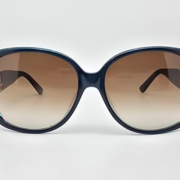 Kate Spade Skylar Deep Teal Frame Brown Gradient Lens Semi Rimless Sunglasses main image 11